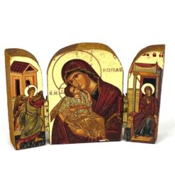 Ikonų triptikas 1×7,5×4,5 cm