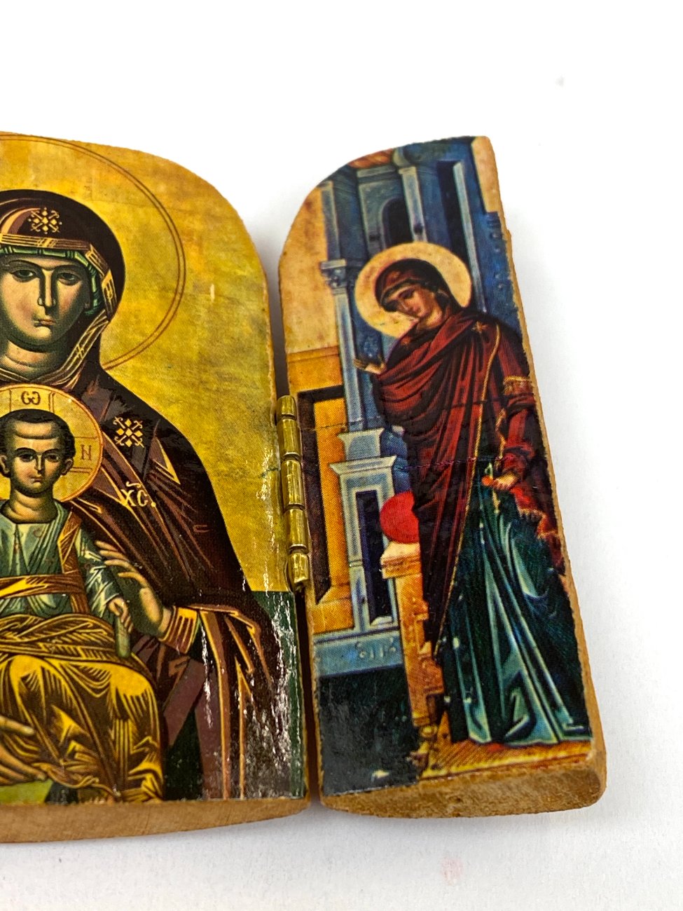 HK1329-religines-skulpturos-ir-paveikslai-8 Ikonų triptikas 1x10x7 cm