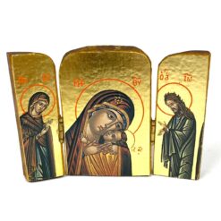 Ikonų triptikas 1x10,5x7,5 cm