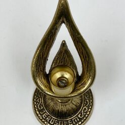 Žalvarinė žvakidė “Jerusalem” 8×5,5×10,5 cm