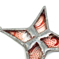 Vitražas “Angelas su žvaigžde” 0,5x11x18 cm