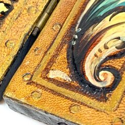 Ikonų triptikas su Sandro Botticelli darbo “Madonna of the Book” printu 2x13x10,5 cm