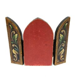 Ikonų triptikas su Sandro Botticelli darbo “Madonna of the Book” printu 2x13x10,5 cm