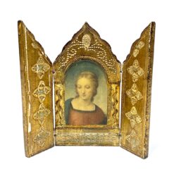 Ikonų triptikas su Raphael darbo “Madonna del Cardellino” printu 1x16x15 cm