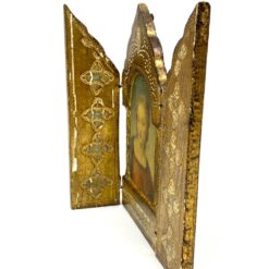 Ikonų triptikas su Raphael darbo “Madonna del Cardellino” printu 1x16x15 cm