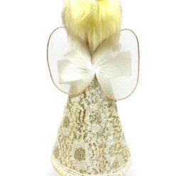 Japoniška “Sankyo” 360° besisukanti angelo figūra – mechaninė muzikinė dėžutė 11x11x23 cm