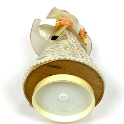 Japoniška “Sankyo” 360° besisukanti angelo figūra – mechaninė muzikinė dėžutė 11x11x23 cm