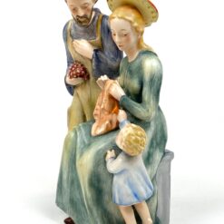 Porcelianinė “Goebel” Šventosios Šeimos statula 9x15x20,5 cm