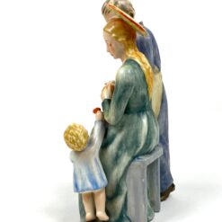 Porcelianinė “Goebel” Šventosios Šeimos statula 9x15x20,5 cm