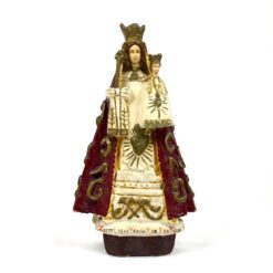 Švč. Mergelės Marijos su Jėzumi statula iš gipso 9x17x31,5 cm