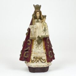 Švč. Mergelės Marijos su Jėzumi statula iš gipso 9x17x31,5 cm