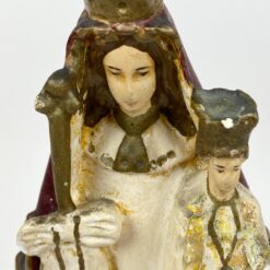 Švč. Mergelės Marijos su Jėzumi statula iš gipso 9x17x31,5 cm