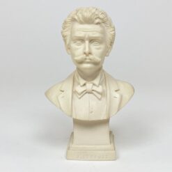 Johano Štrauso biustas iš polirezino 6x10x15,5 cm