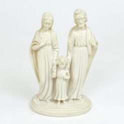 Itališka Šventosios Šeimos statula iš polirezino 8,5×14,5×22 cm