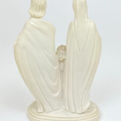 Itališka Šventosios Šeimos statula iš polirezino 8,5×14,5×22 cm