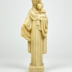 Švč. Mergelės Marijos su Jėzumi statula iš polirezino “Marie Reine du Foyer” 7x10x30 cm