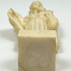 Švč. Mergelės Marijos su Jėzumi statula iš polirezino “Marie Reine du Foyer” 7x10x30 cm