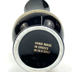 Graikiška keramikinė rankų darbo vazelė su antikiniais raštais 4,5×4,5×14 cm