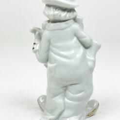 Porcelianinė mandolina grojančio klouno statula 6×7,5×14,5 cm