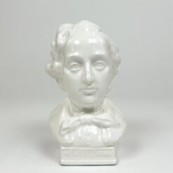 Porcelianinis Felikso Mendelsono biustas 10x10x17 cm