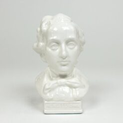 Porcelianinis Felikso Mendelsono biustas 10x10x17 cm