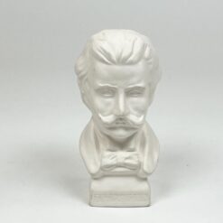 Porcelianinis Johano Štrauso Jaunesniojo biustas 7x7x14 cm