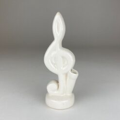 Porcelianinė statula "Smuiko raktas" 5x6,5x16,5 cm