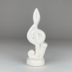 Porcelianinė statula “Smuiko raktas” 5×6,5×16,5 cm