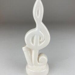 Porcelianinė statula “Smuiko raktas” 5×6,5×16,5 cm