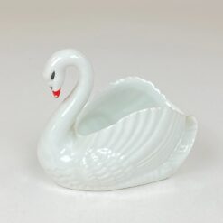 Keramikinis gulbės formos indelis 10,5x6x8 cm