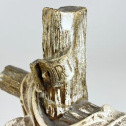 Jėzaus Kristaus ir Šv. Pranciškaus Asyžiečio statula iš gipso 8,5×14,5×31 cm