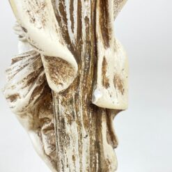 Jėzaus Kristaus ir Šv. Pranciškaus Asyžiečio statula iš gipso 8,5×14,5×31 cm