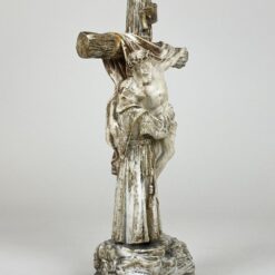 Jėzaus Kristaus ir Šv. Pranciškaus Asyžiečio statula iš gipso 8,5×14,5×31 cm