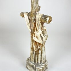 Jėzaus Kristaus ir Šv. Pranciškaus Asyžiečio statula iš gipso 8,5×14,5×31 cm