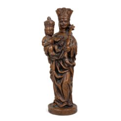 Švč. Mergelės Marijos su Kūdikėliu Jėzumi statula iš gipso 8x10,5x28,5 cm