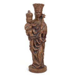 Švč. Mergelės Marijos su Kūdikėliu Jėzumi statula iš gipso 8×10,5×28,5 cm