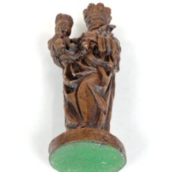 Švč. Mergelės Marijos su Kūdikėliu Jėzumi statula iš gipso 8×10,5×28,5 cm