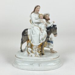 Porcelianinė Šventosios Šeimos statula 10x14x17 cm