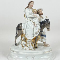 Porcelianinė Šventosios Šeimos statula 10x14x17 cm