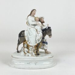 Porcelianinė Šventosios Šeimos statula 10x14x17 cm