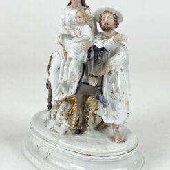 Porcelianinė Šventosios Šeimos statula 10x14x17 cm
