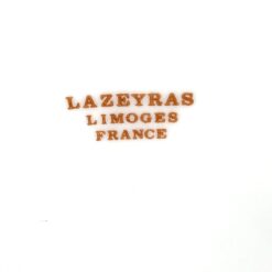 Porcelianinė Limoges Lazeyras lėkštutė 14x14x2 cm