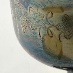 Dekoratyvinė sidabruoto metalo taurė 140 ml 8x8x14 cm