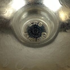 Dekoratyvinė sidabruoto metalo taurė 140 ml 8x8x14 cm