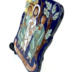 Keramikinis pakabinamas bareljefas su Jėzaus atvaizdu 1×17,5×21,5 cm