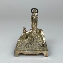 Metalinė muzikinė statula "Lurdo grota" su prisukamu mechanizmu 6,5x9,5x13,5 cm