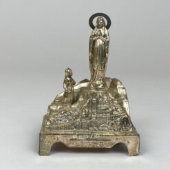 Metalinė muzikinė statula “Lurdo grota” su prisukamu mechanizmu 6,5×9,5×13,5 cm