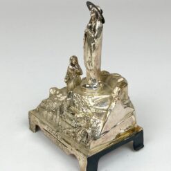 Metalinė muzikinė statula “Lurdo grota” su prisukamu mechanizmu 6,5×9,5×13,5 cm