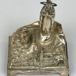 Metalinė muzikinė statula “Lurdo grota” su prisukamu mechanizmu 6,5×9,5×13,5 cm