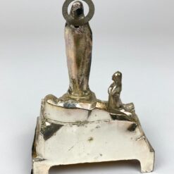 Metalinė muzikinė statula “Lurdo grota” su prisukamu mechanizmu 6,5×9,5×13,5 cm